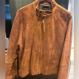 Vince Men’s Suede Jacket – Size Medium